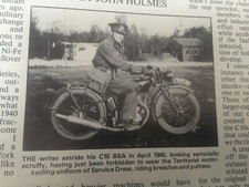 BSA C10 MILITARY ARMY