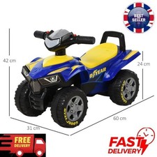 Baby Quad Ride-On Walker for
