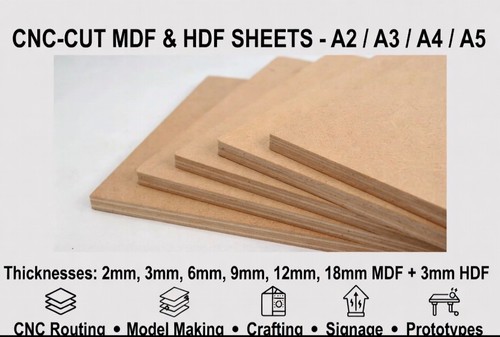 Mdf sheet packs - mdf, a5