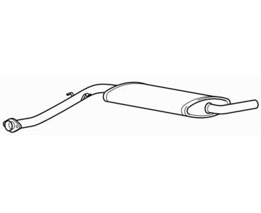 Quality front exhaust - front, down