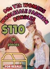 Vintage 90s Y2K Women’s Clothing Wholesale Resale Mystery Bundles Fairy Grunge