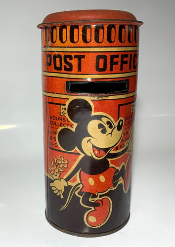 1930s mickey mouse tin - 1930s,