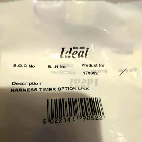 Ideal boilers harness timer - ideal,