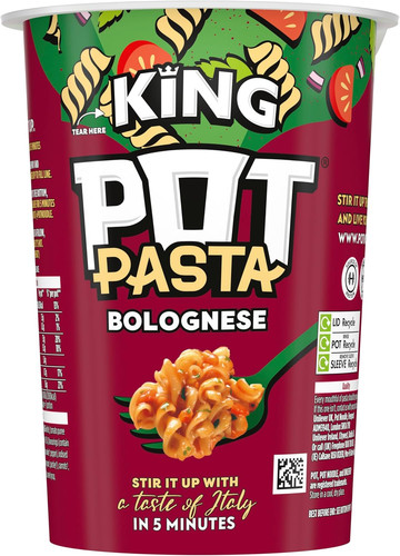 Pot pasta bolognese - pot,