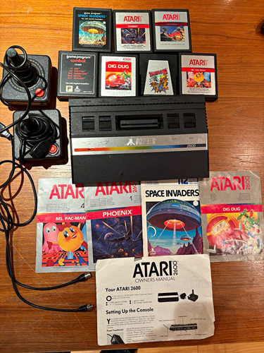 Atari 2600 cx2600 console - atari,