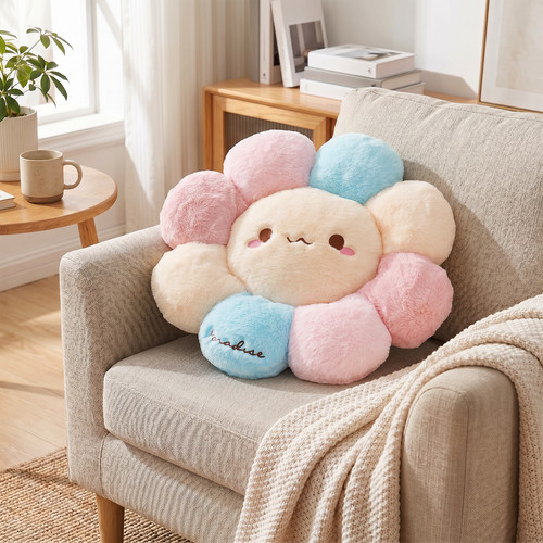 Cute plush flower shaped - cute,