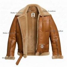 Men raf real sheep skin - b3,