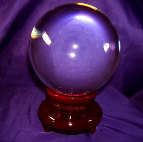 200mm clear solid - k9,