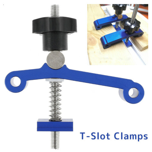 Slot clamps track hold - t-track,