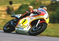 Barry Sheene Fantastic Race Action POSTER