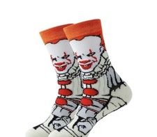 Pennywise | IT Horror Movie Memorabilia | novelty socks | Birthday Gift
