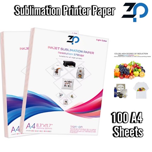 100x sublimation paper - 100x, a4