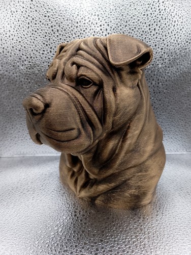 Shar pei bust - shar,