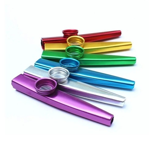 Metal kazoo with pcs flute - kazoo,