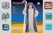 Wicked Costumes Shepherd Childrens Fancy Dress Costume Size Small 3-4 Christmas