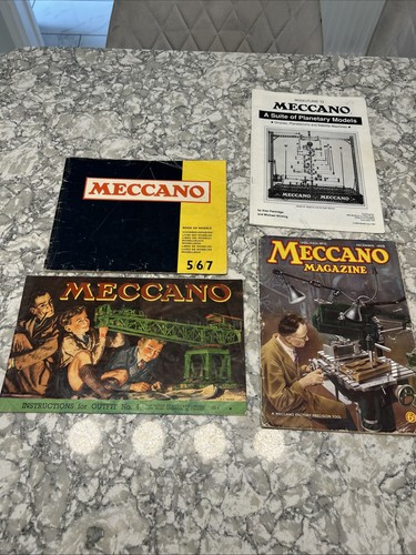 Meccano vintage magazine - meccano,