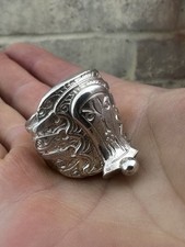 Sterling Silver .925 Saddle