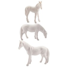 3pcs Resin Miniature Horse