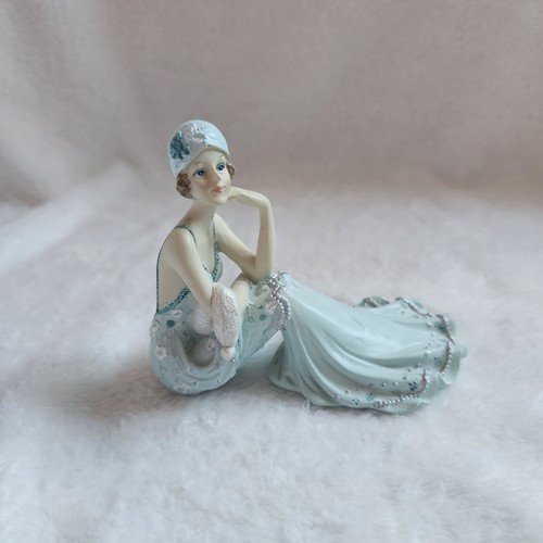 1920s art deco lady ornament - 1920s,
