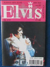 ELVIS PRESLEY MONTHLY MAGAZINE