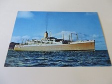 P & O, Oronsay.  Postcard
