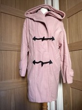 Classics Pure Wool Ladies Duffle Coat, Light Pink, Size 12, Chest 36 - 38"