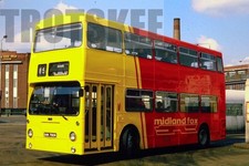 35mm Slide Midland Fox Daimler CRL6 MCW 2790 GHM790N Leicester 1984 Original