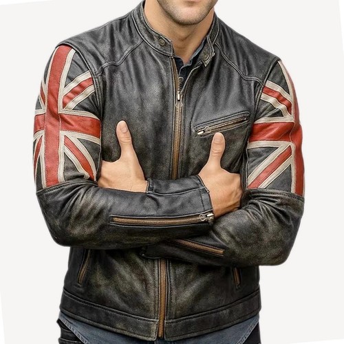 Men union jack flag - union,