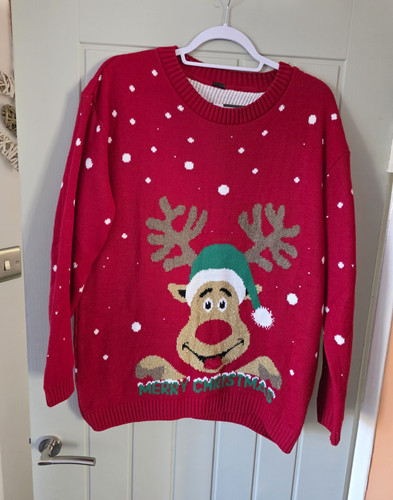 Yours red christmas reindeer - christmas,