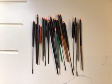 22x Mixed Fishing Floats Stick Wire Stem Drennan 