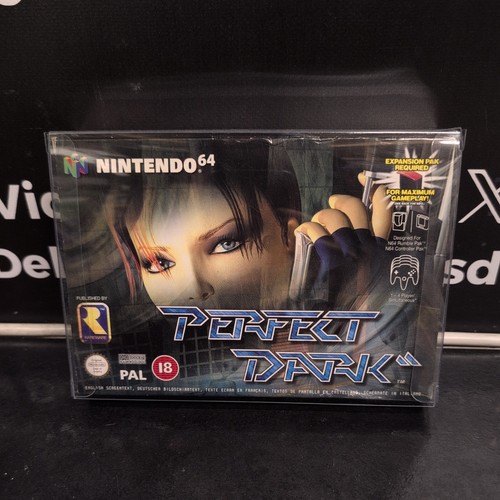 Perfect dark n64 boxed - dark,