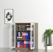 LOCKABLE METAL STORAGE CABINET