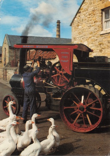 Steam traction tractor - traction,