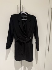 Boohoo Black Blazer Dress