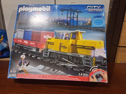 Playmobil 5258 freight train - freight,