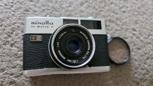 Minolta matic 35mm film - hi-matic,