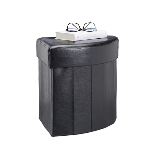 Triangular storage ottoman
