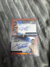 TOPPS Chrome Boxing Dual Auto