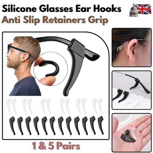 Silicone glasses ear hooks - silicone,