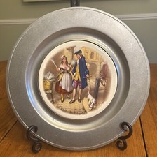 Pewter Wall Plate Cries of