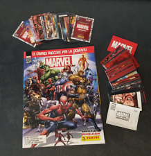 RARE PANINI MARVEL 80th ANNIVERSARY ALBUM + COMPLETE SET 192 FIGURES + 50 CARDS