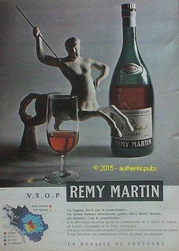 Cognac remy martin fine - ad,