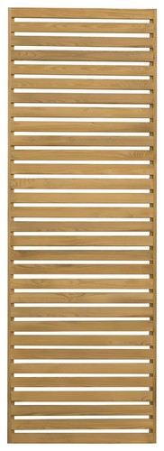 Slatted timber trellis - slatted,