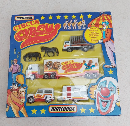 Matchbox circus gift set - circus,