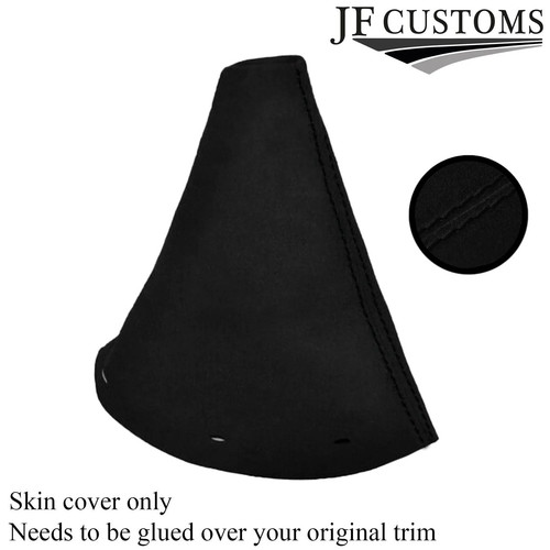 Black stitch suede manual gear - stitch,