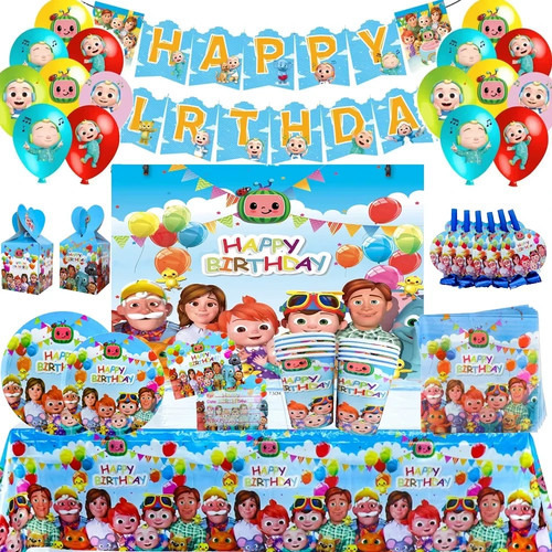 Cocomelon birthday party - cocomelon,