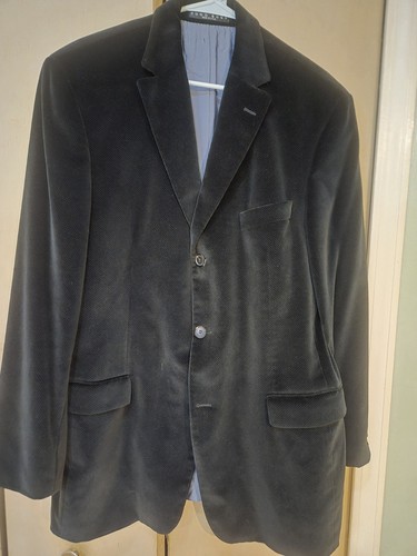 Hugo boss velvet blazer 44r - boss,