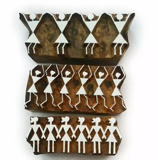 Women Pattern Wooden Stamp