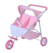 Double Twin Baby Doll Pram