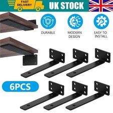 6 Pack Floating Shelf Brackets